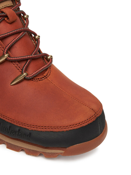 Timberland Timberland Turistická obuv Euro Sprint Mid Lace TB0A2K84EJD1 Hnědá
