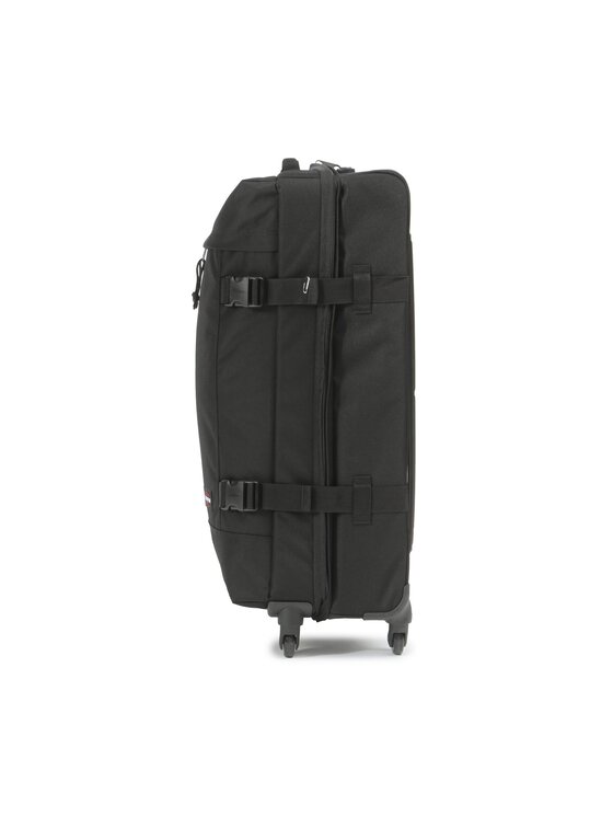 Eastpak Eastpak Голям текстилен куфар Trans4 L EK00082L Черен