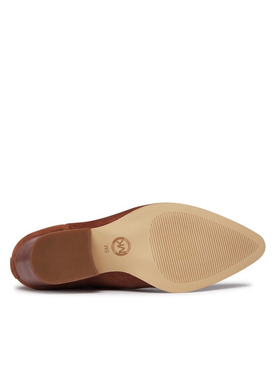 MICHAEL Michael Kors MICHAEL Michael Kors Боти тип челси Kinlee Bootie 40F3KNME5S Кафяв
