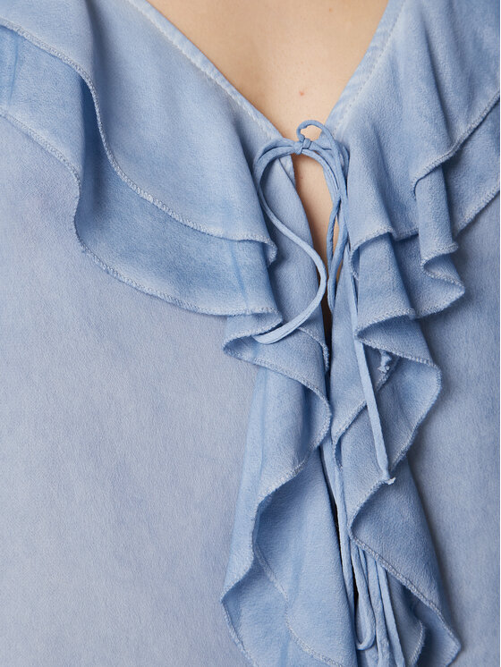 Guess Guess Блуза W3RH58 WF5K0 Син Regular Fit