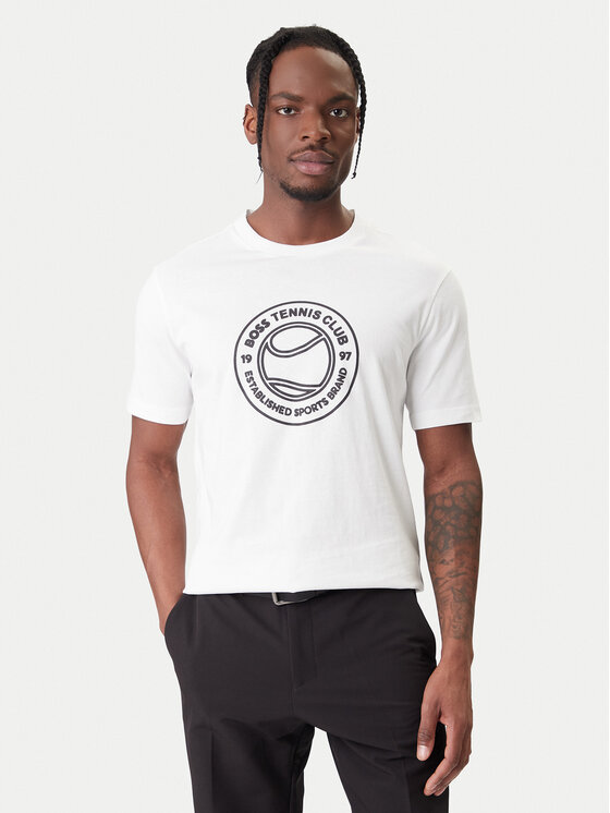 BOSS BOSS T-Shirt TS_Join Logo 50553648 Bílá Regular Fit