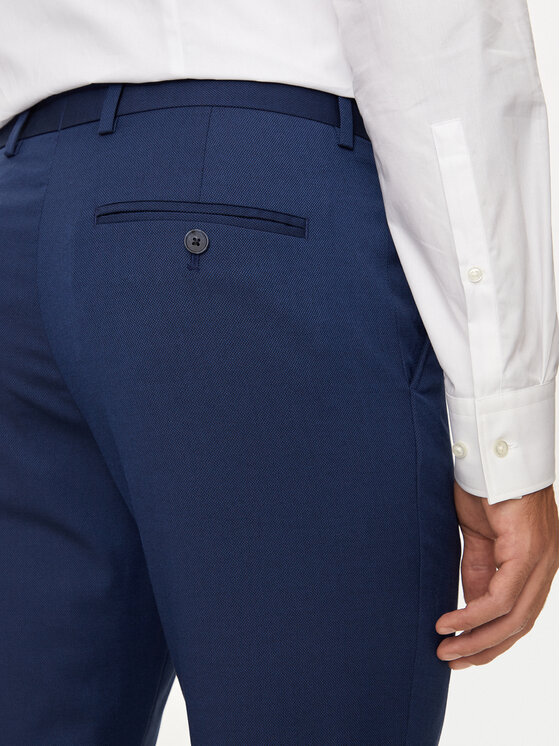 Selected Homme Selected Homme Hlače na rob 16092419 Modra Slim Fit
