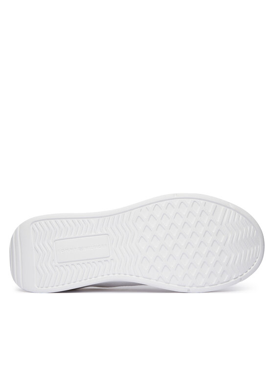Tommy Hilfiger Tommy Hilfiger Sportcipők Lightweight Knitted Runner FM0FM05756 Fehér