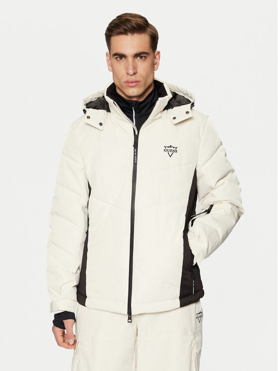 Guess Guess Skijaška jakna M4PL3U WH0K0 Écru Regular Fit