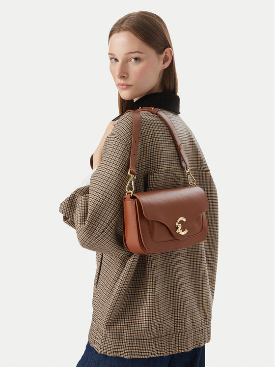 Coccinelle Дамска чанта SSL Coccinelle C-Me E1 SSL 12 03 21 Кафяв