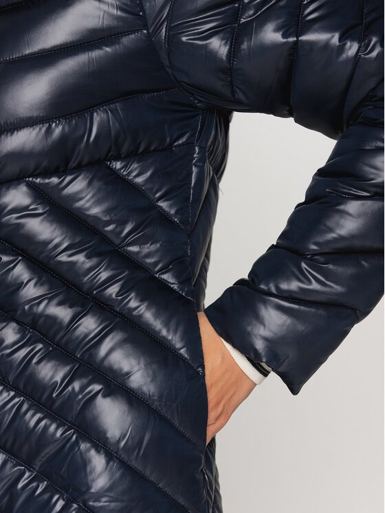 Perso Perso Dámská bunda BLH211007F Tmavomodrá Regular Fit