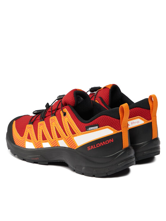 Salomon Salomon Sneakersy Xa Pro V8 Climasalomon™ Waterproof L47283800 Czerwony