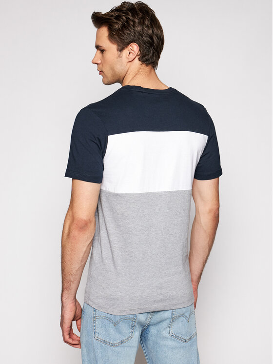 T-shirt Logo Blocking 12173968 Multicolore Slim