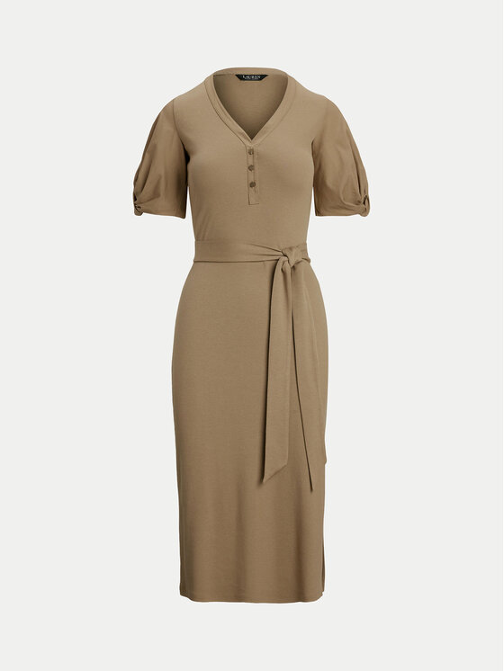 LAUREN RALPH LAUREN LAUREN RALPH LAUREN Každodenní šaty 250964070002 Béžová Slim Fit