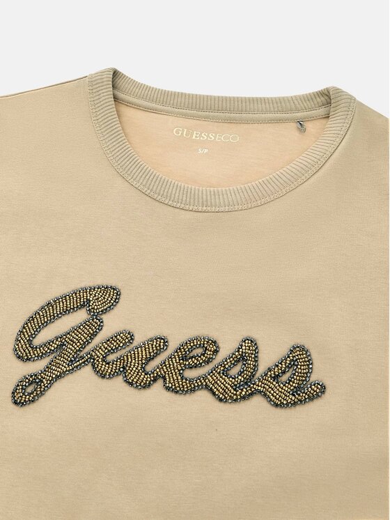 Guess Guess T-Shirt 182912 Μπεζ Classic Fit