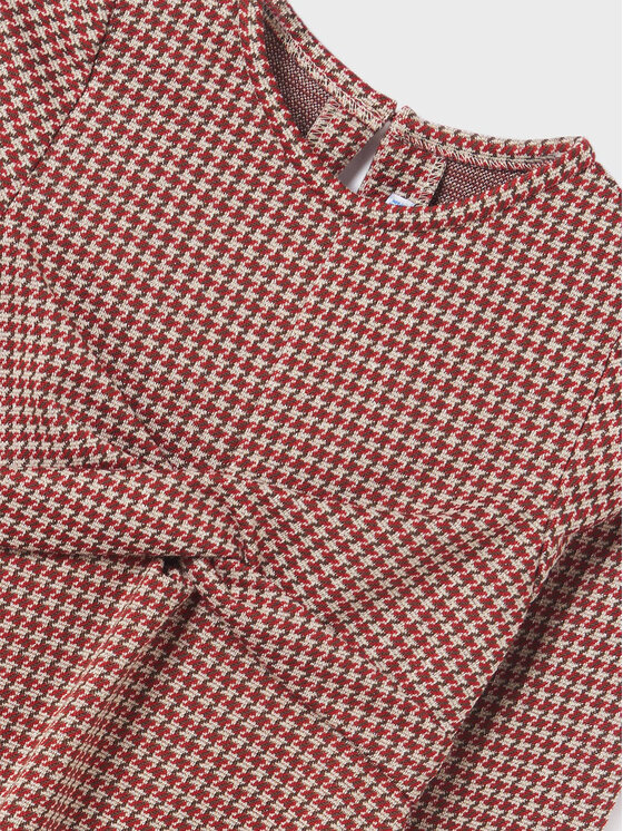 Mayoral Mayoral Sukienka codzienna 7.966 Czerwony Regular Fit