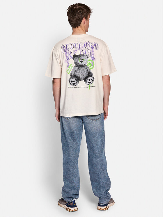 Redefined Rebel Redefined Rebel Футболка 221030 Бежевий Boxy Fit