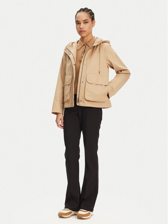 Geox Geox Giacca impermeabile Ilde W5522D T3216 F5198 Beige Regular Fit