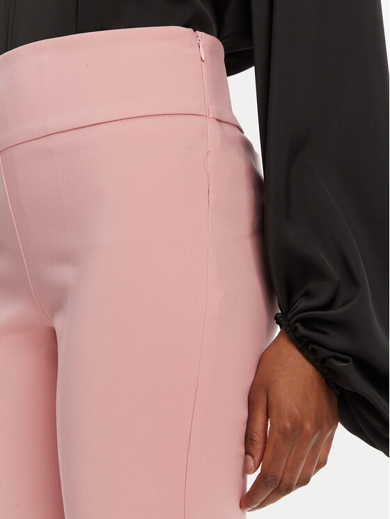 Rinascimento Rinascimento Pantaloni di tessuto CFC0122830003 Rosa Regular Fit