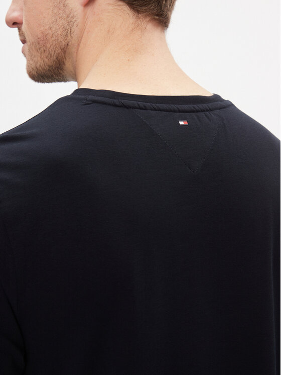 Tommy Hilfiger Tommy Hilfiger Póló Big Graphic S/S Tee MW0MW34204 Sötétkék Regular Fit