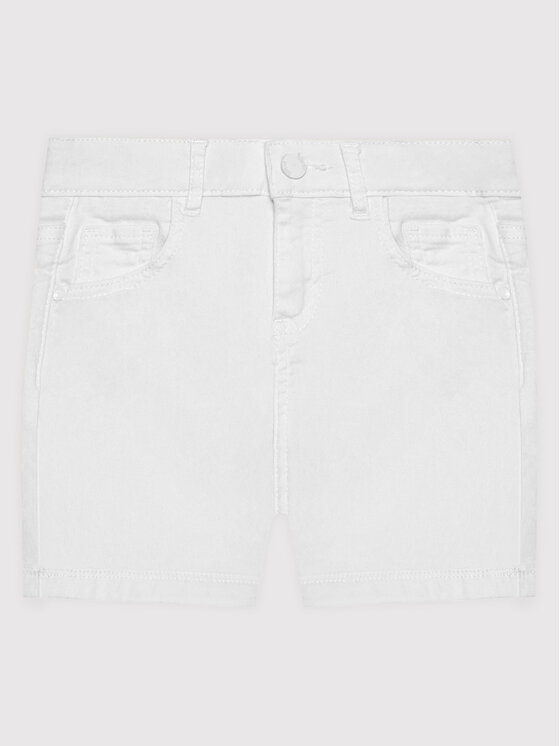 Guess Guess Džínsové šortky J2RD12 WE5X0 Biela Regular Fit