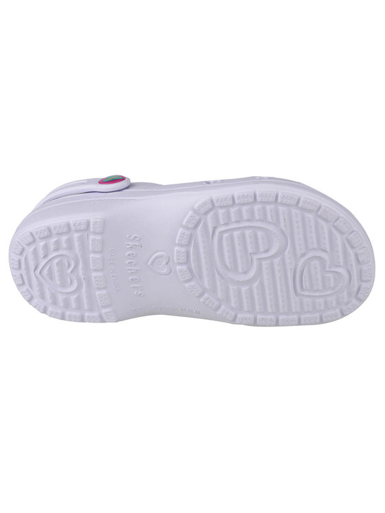 Skechers Skechers Ciabatte Skechers Heart Charmer Photobomb Bianco