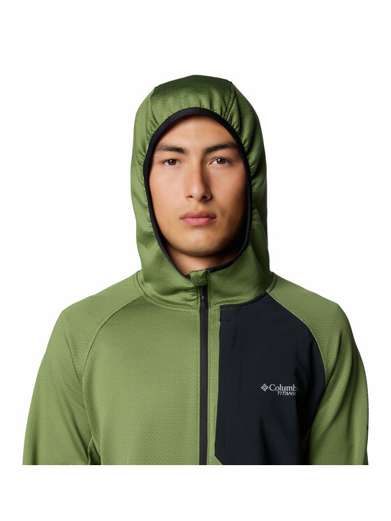Columbia Columbia Bluza 209497 Zielony Regular Fit