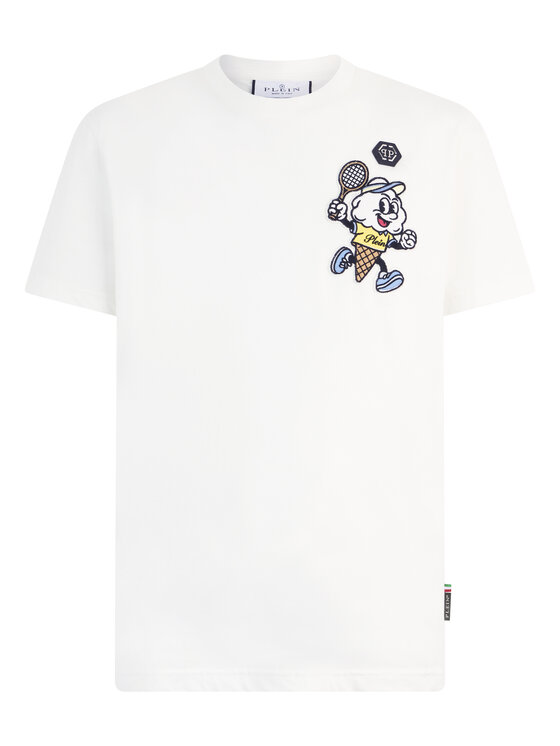 PHILIPP PLEIN PHILIPP PLEIN T-Shirt 30558 Biały Regular Fit