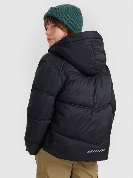 4F 4F Kurtka puchowa 4FJRAW25TDJAM0821-20S Czarny Regular Fit