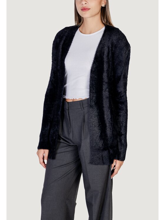 Morgan De Toi Morgan De Toi Cardigan 222-MLOUIS Nero Regular Fit