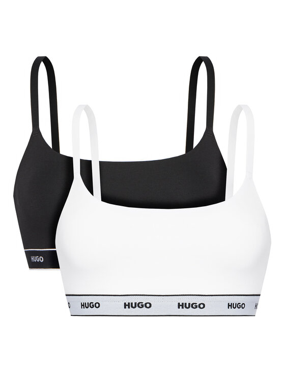 HUGO Set di 2 reggiseni top Twin 50545691 Multicolore, taglia : XS