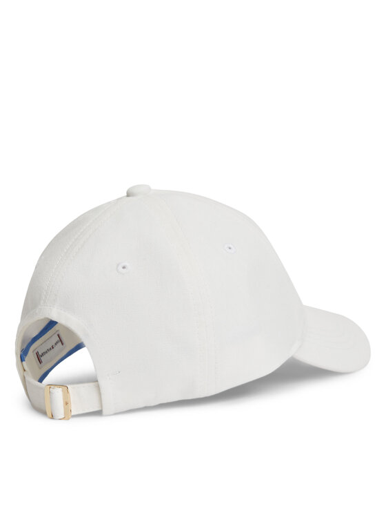 Tommy Hilfiger Tommy Hilfiger Kšiltovka Logo Embroidery Baseball Cap AW0AW18338 Bílá