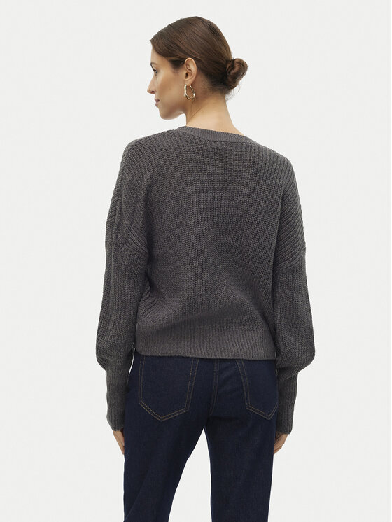 Vero Moda Vero Moda Strickjacke Lea 10249632 Grau Regular Fit