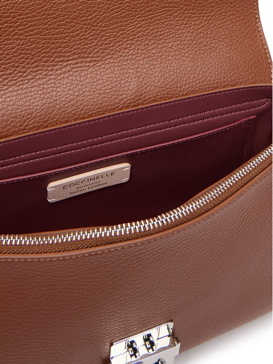 Coccinelle Coccinelle Käekott U4K Coccinelle C-Me Lock E1 U4K 12 01 02 Pruun