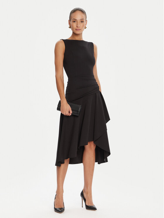 Rinascimento Rinascimento Coctailkleid CFC0125337003 Schwarz Regular Fit
