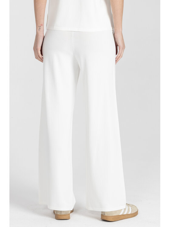 Deni Cler Milano Deni Cler Milano Spodnie dresowe T-DC-504D-F2-20-10-1 Biały Loose Leg