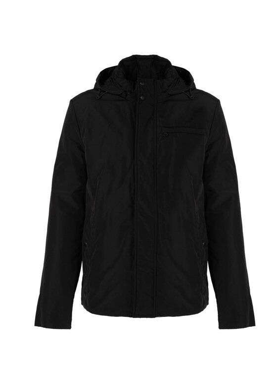 Geox Geox Μπουφάν μεταβατικό M2620L T2882 Μαύρο Regular Fit