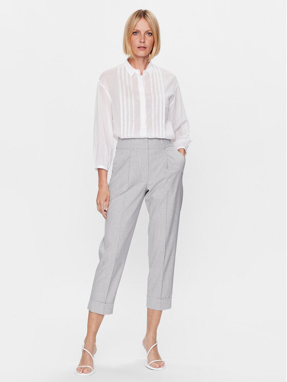 Peserico Peserico Särk S06198L1 Valge Relaxed Fit