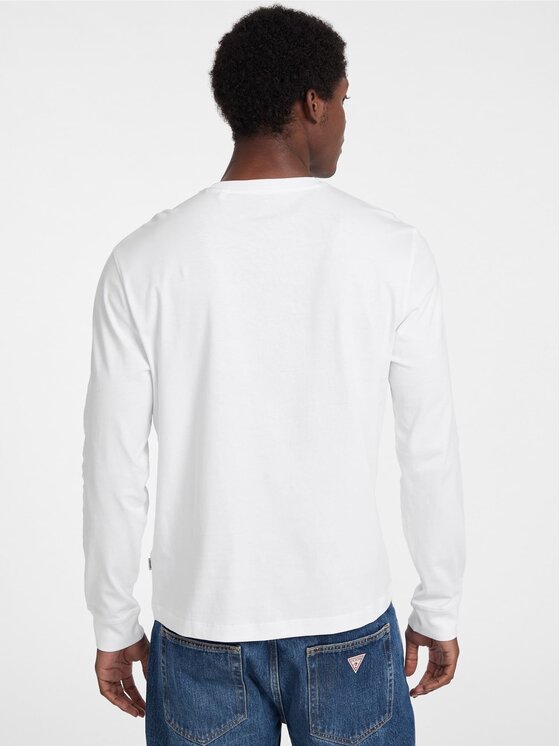Guess Guess Marškinėliai 176479 Balta Classic Fit