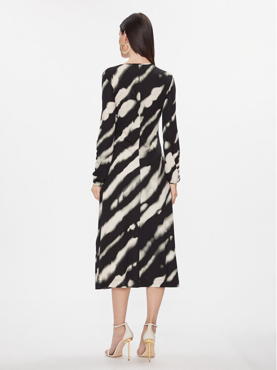 Weekend Max Mara Weekend Max Mara Sukienka codzienna Staffa 2415621061 Czarny Regular Fit