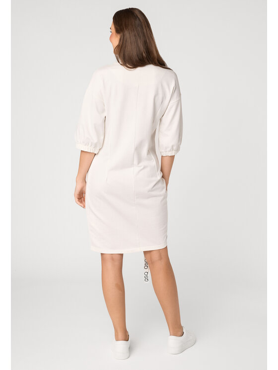 QUIOSQUE QUIOSQUE Každodenné šaty Quiosque 4OR013100 Biela Regular Fit