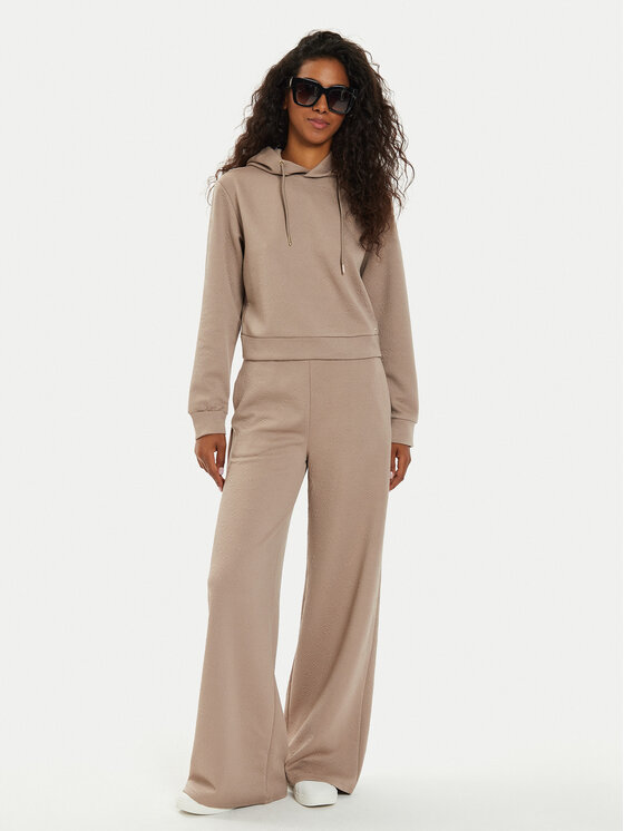Guess Guess Суитшърт V4BQ02 KCHR2 Бежов Regular Fit