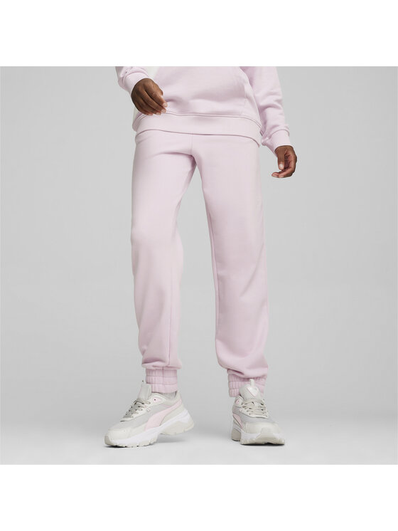 Puma Puma Spodnie dresowe 847093 Różowy Regular Fit