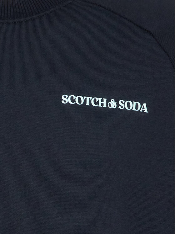 Scotch & Soda Scotch & Soda Bluza Unisex 169323 Granatowy Regular Fit