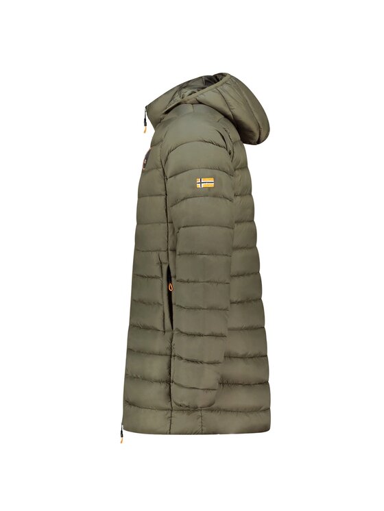 Geographical Norway Geographical Norway Kurtka puchowa WZ5087H/GN-KAKI Zielony Regular Fit