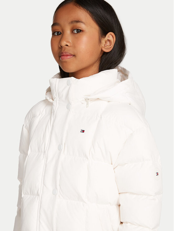 Tommy Hilfiger Tommy Hilfiger Pernata jakna KG0KG08392 Écru Regular Fit
