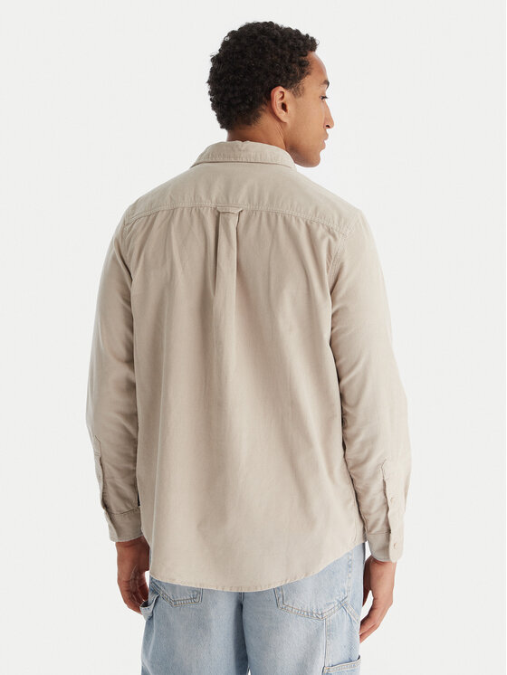 Quiksilver Quiksilver Koszula Smoke Trail EQYWT04652 Beżowy Regular Fit