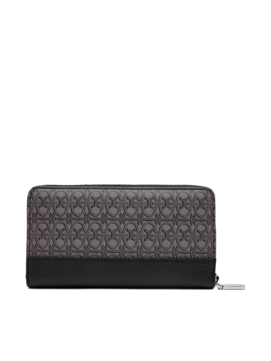 Coccinelle Coccinelle Голям дамски портфейл E2 SXA 11 32 01 Черен