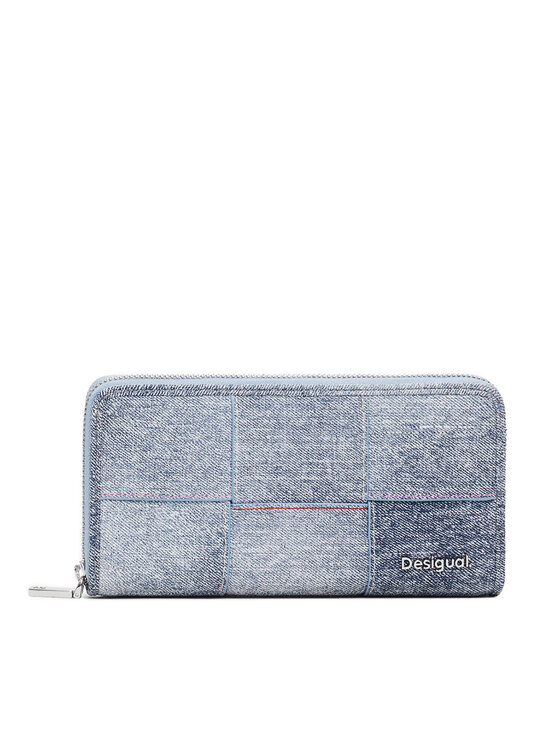 Desigual Duży Portfel Damski 25SAYP49 Szary
