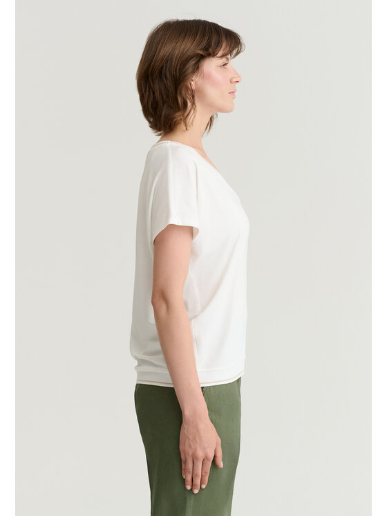 TATUUM TATUUM Halenka AJSALA 1 Krémová Classic Fit