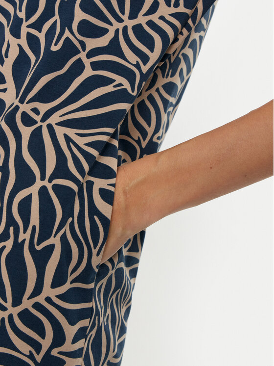 Tatuum Tatuum Sukienka codzienna Koka T2418.202B Granatowy Regular Fit