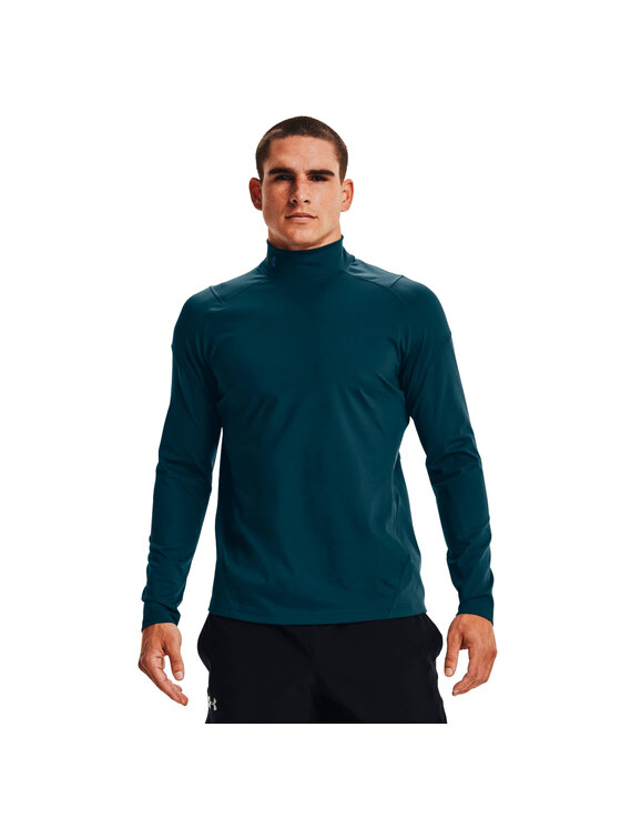 Under Armour Under Armour Longsleeve Under Armour ColdGear Rush Mock Verde Regular Fit