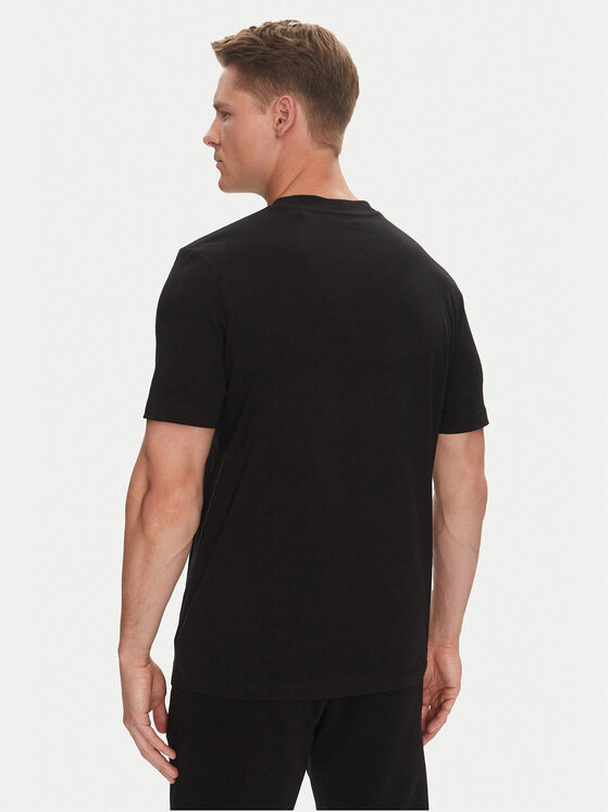 HUGO HUGO T-Shirt Dusplit 50542784 Czarny Regular Fit
