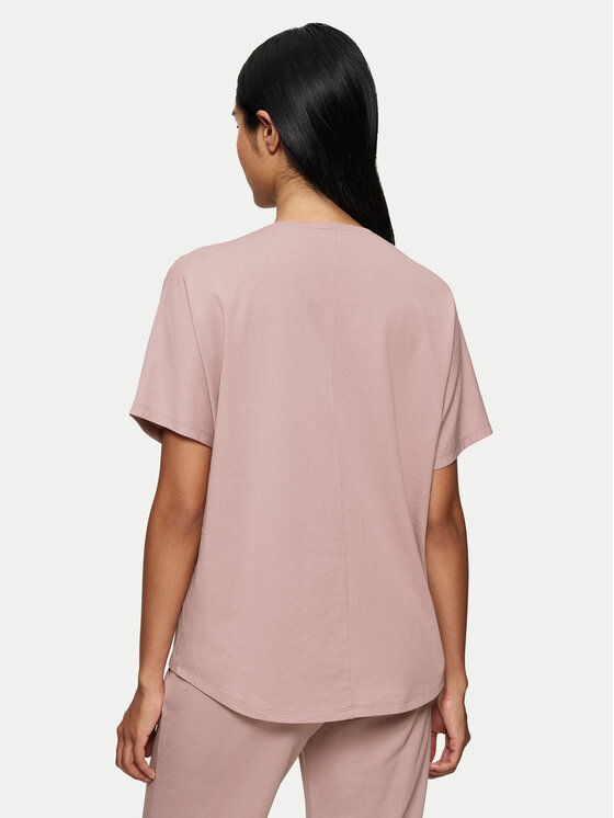 Triumph Triumph Koszulka piżamowa Mix & Match 10218281 Różowy Relaxed Fit