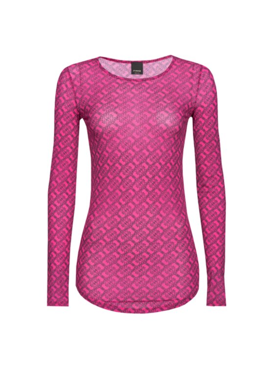 PINKO Pinko Halenka BERLINO Růžová Slim Fit